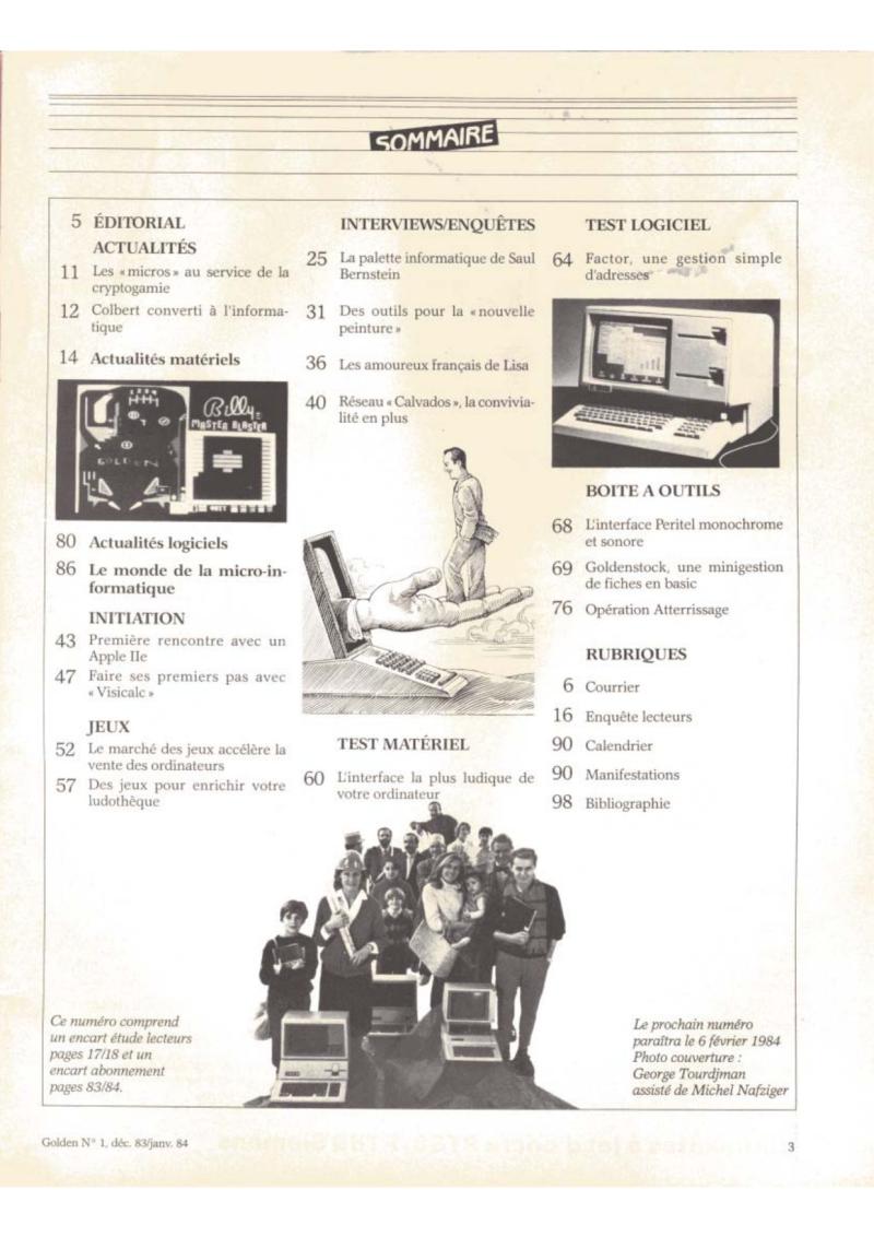Golden Issue No 1 1983 12 IDG France FR — page 3