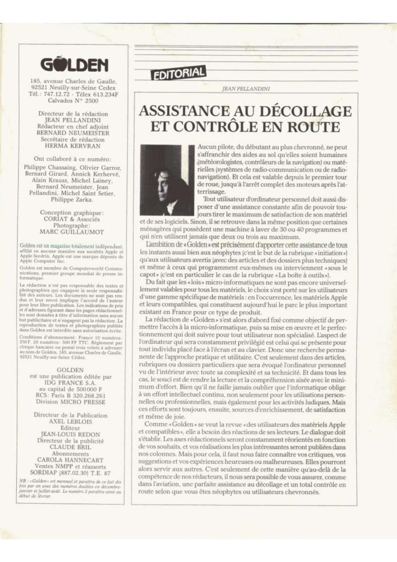 Golden Issue No 1 1983 12 IDG France FR — page 5