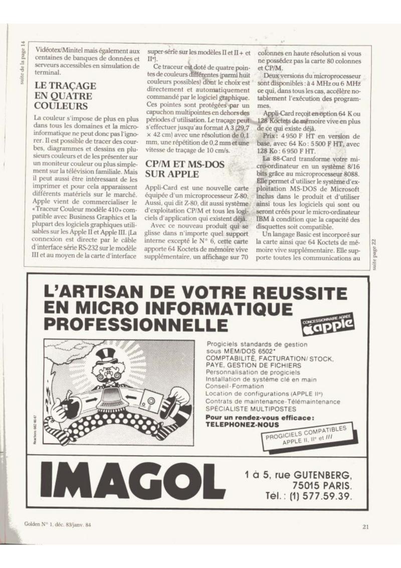 Golden Issue No 1 1983 12 IDG France FR — page 19