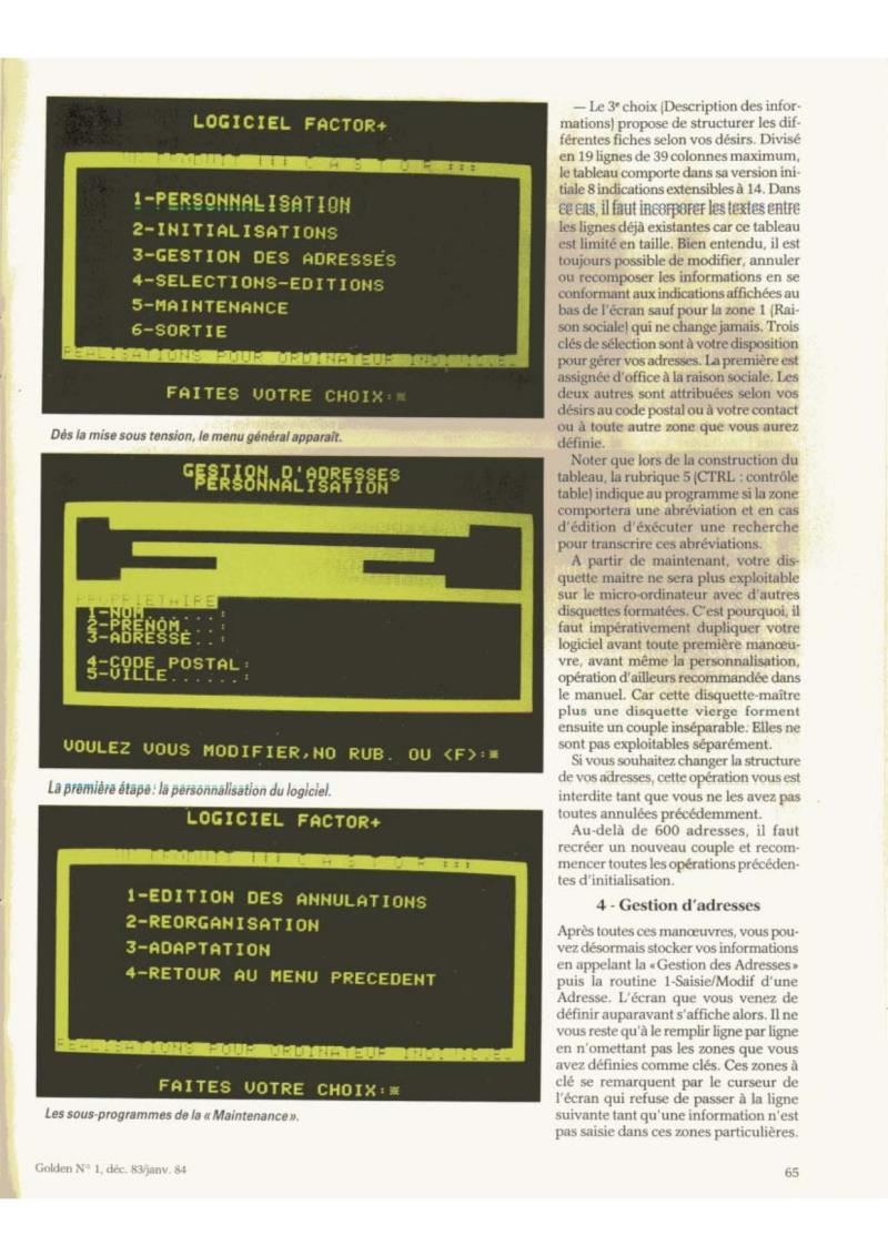 Golden Issue No 1 1983 12 IDG France FR — page 63