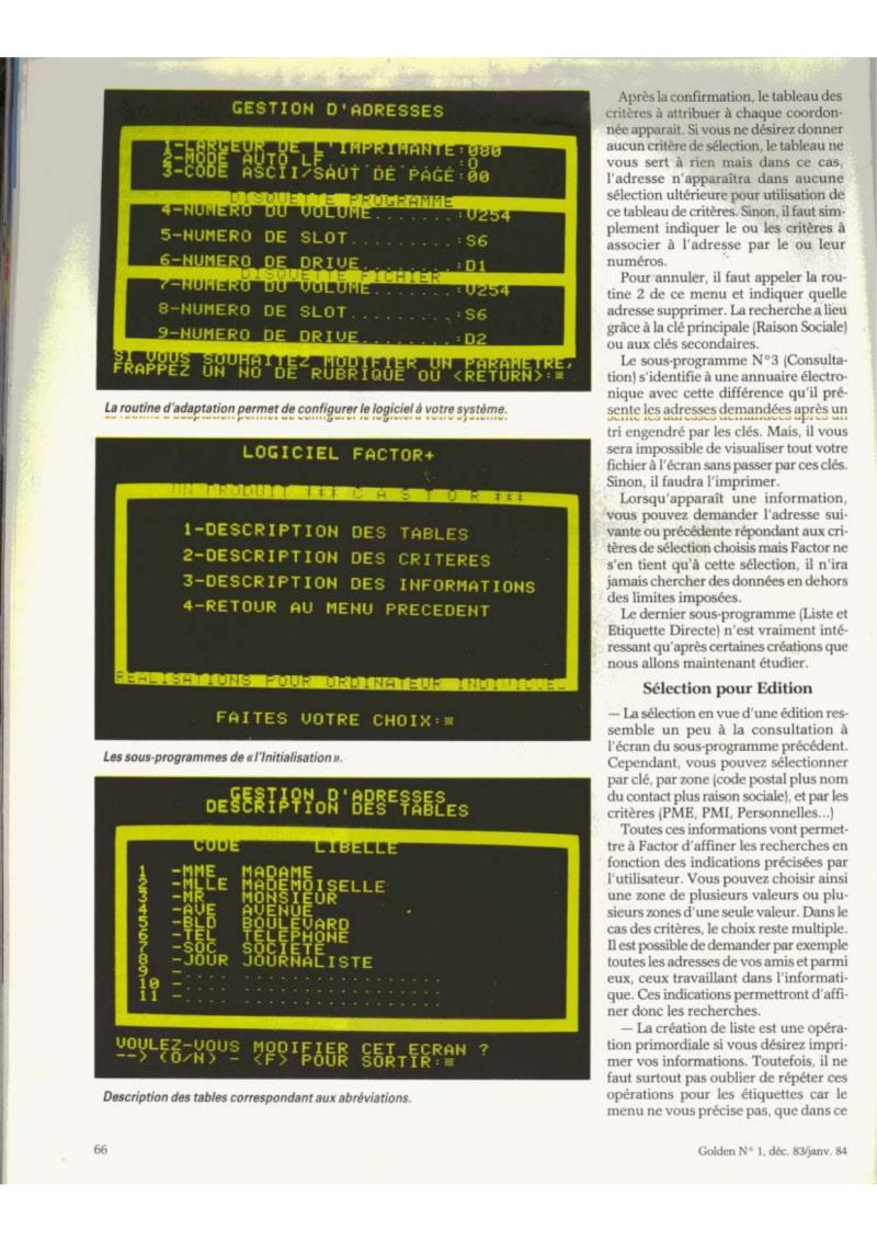 Golden Issue No 1 1983 12 IDG France FR — page 64