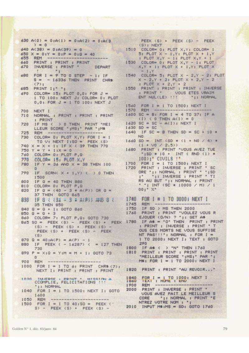 Golden Issue No 1 1983 12 IDG France FR — page 77