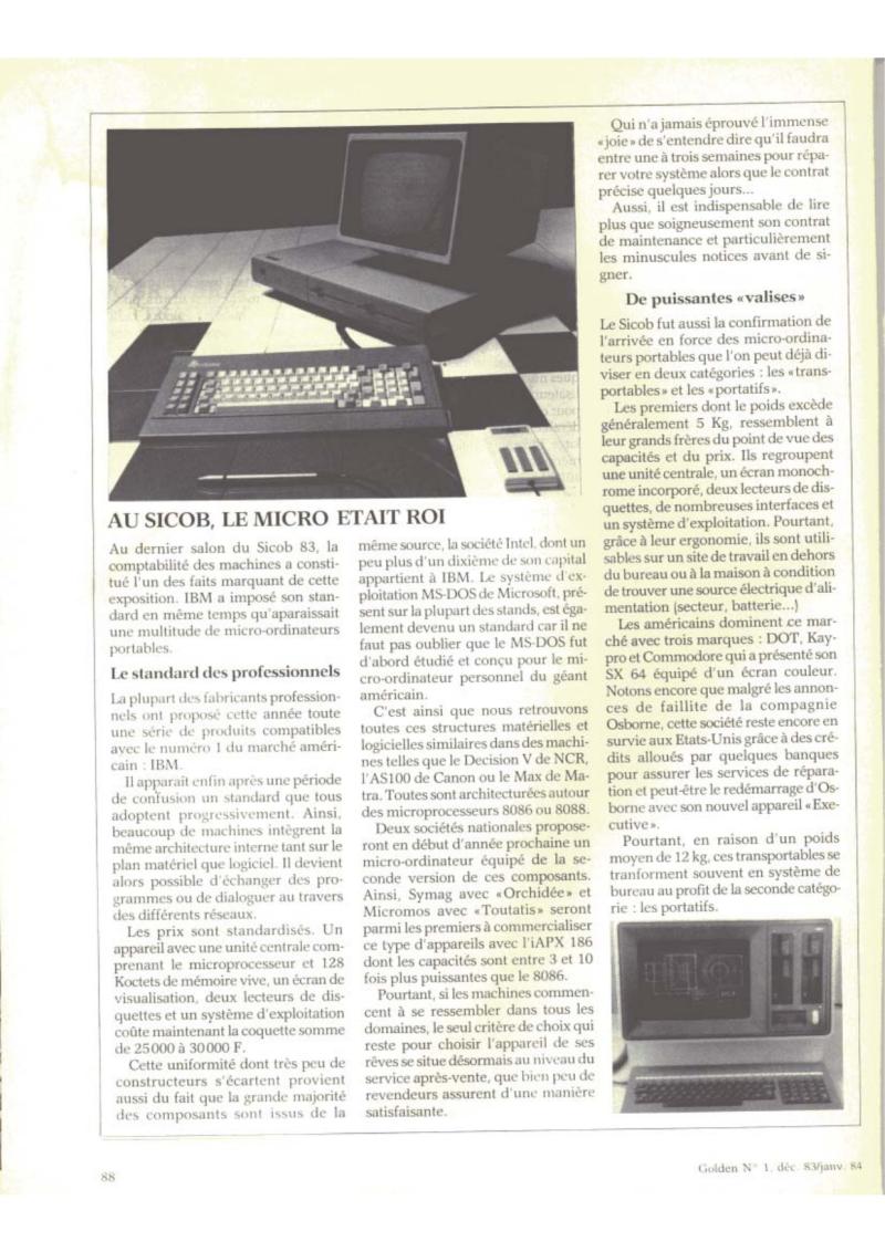 Golden Issue No 1 1983 12 IDG France FR — page 84