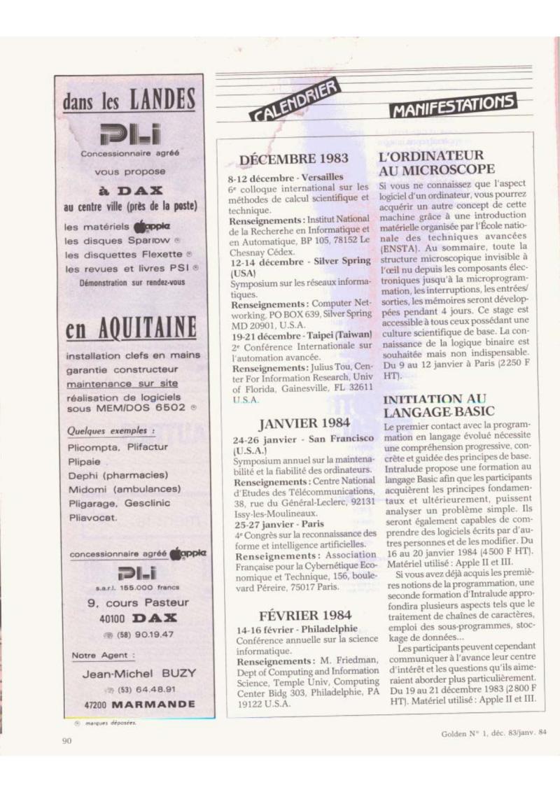 Golden Issue No 1 1983 12 IDG France FR — page 86