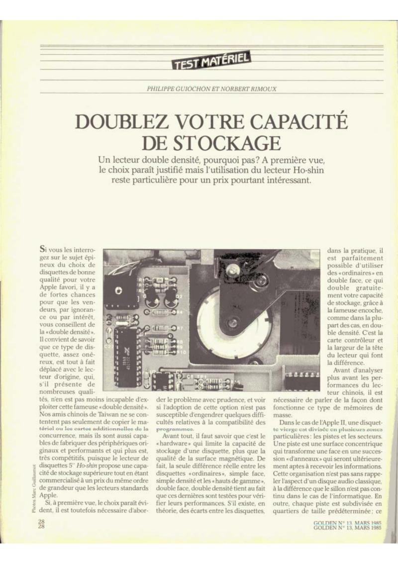 Golden Issue No 13 1985 03 IDG France FR — page 28