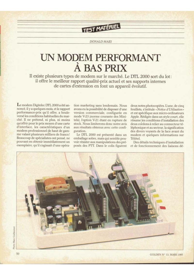 Golden Issue No 13 1985 03 IDG France FR — page 50