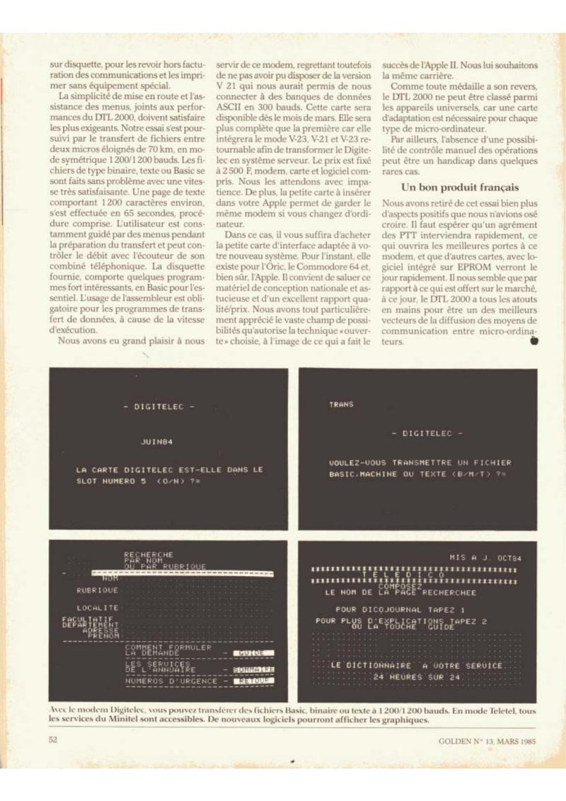 Golden Issue No 13 1985 03 IDG France FR — page 52