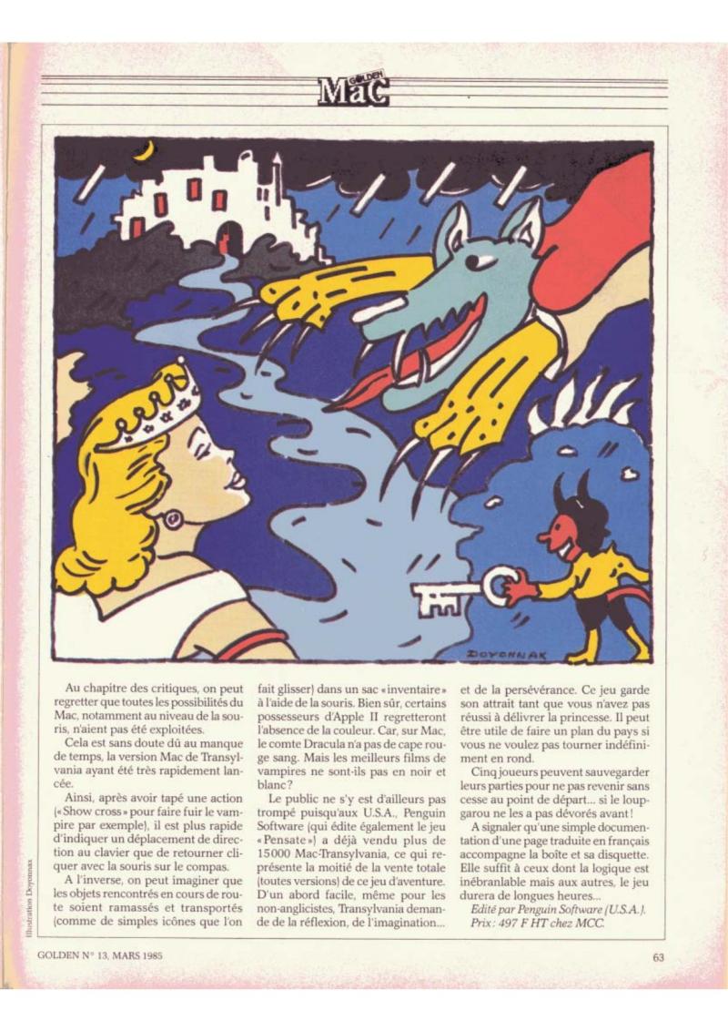Golden Issue No 13 1985 03 IDG France FR — page 63
