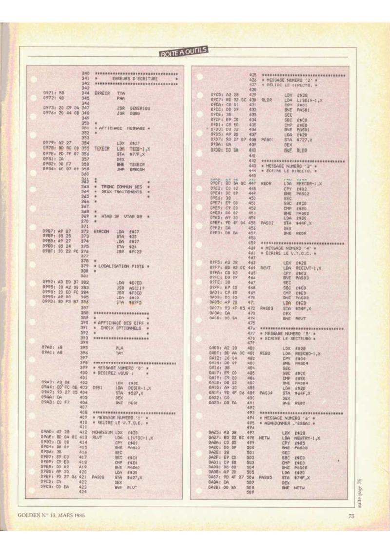Golden Issue No 13 1985 03 IDG France FR — page 75