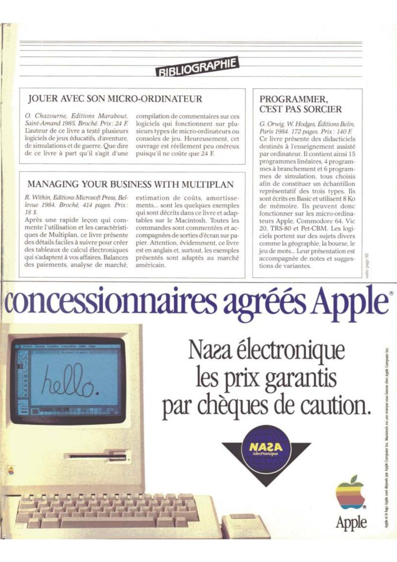 Golden Issue No 13 1985 03 IDG France FR — page 91