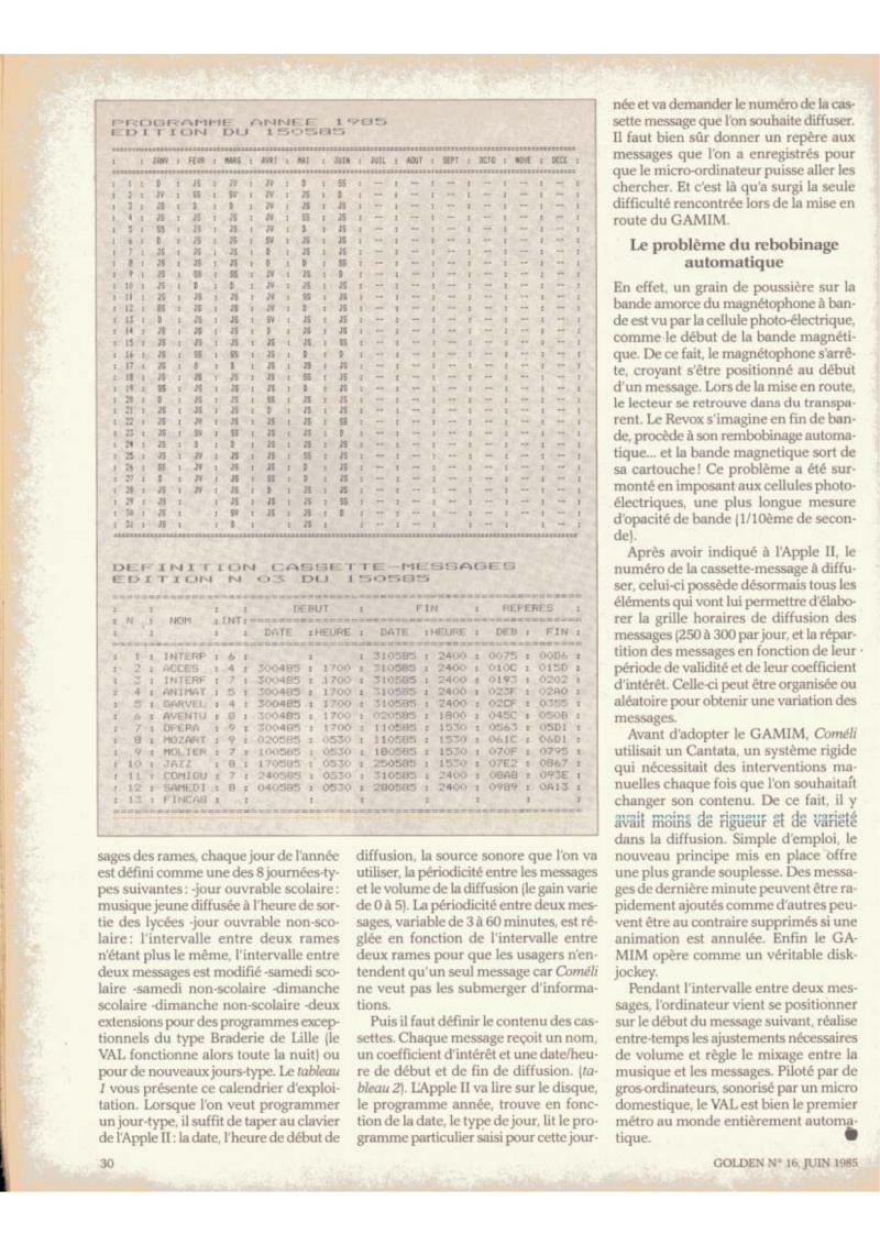 Golden Issue No 16 1985 06 IDG France FR — page 32