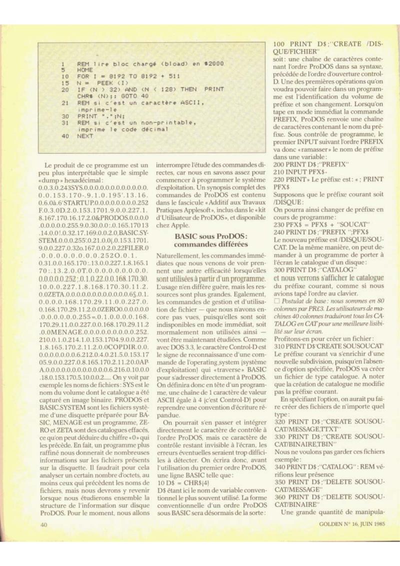 Golden Issue No 16 1985 06 IDG France FR — page 42