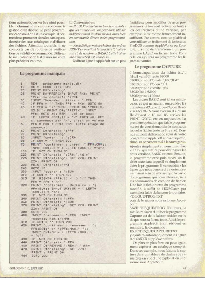 Golden Issue No 16 1985 06 IDG France FR — page 43