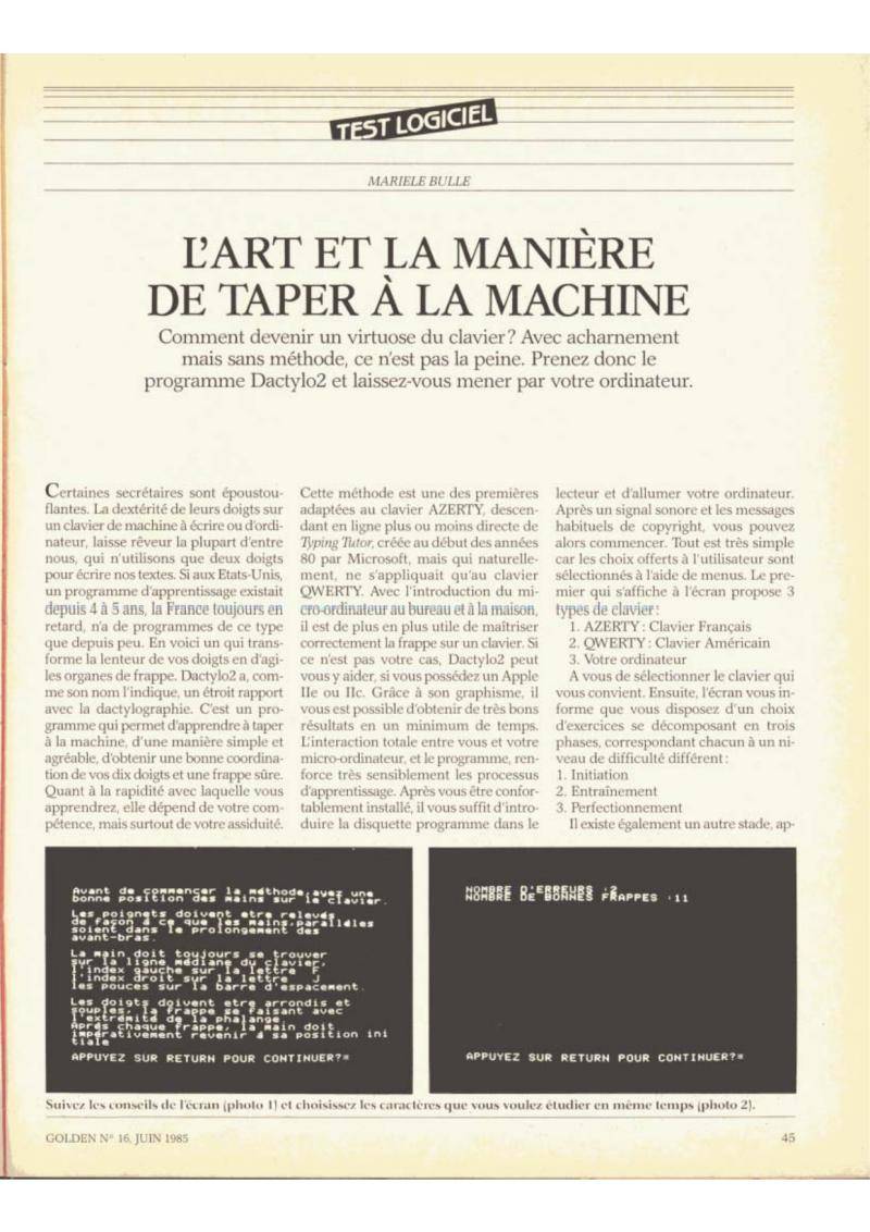Golden Issue No 16 1985 06 IDG France FR — page 47