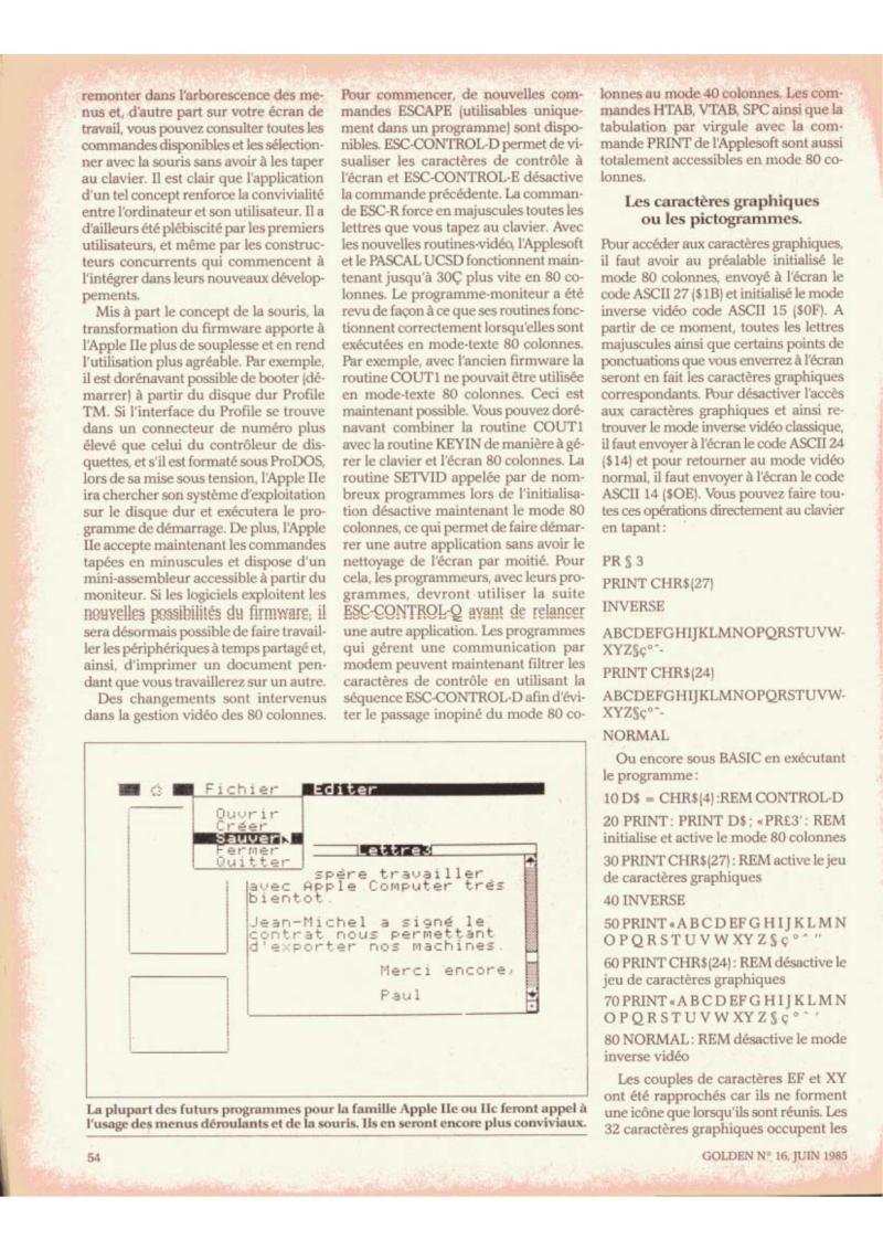 Golden Issue No 16 1985 06 IDG France FR — page 56