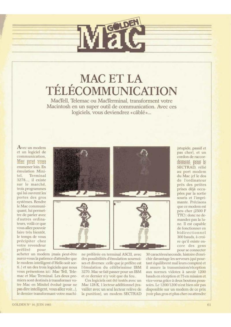 Golden Issue No 16 1985 06 IDG France FR — page 67