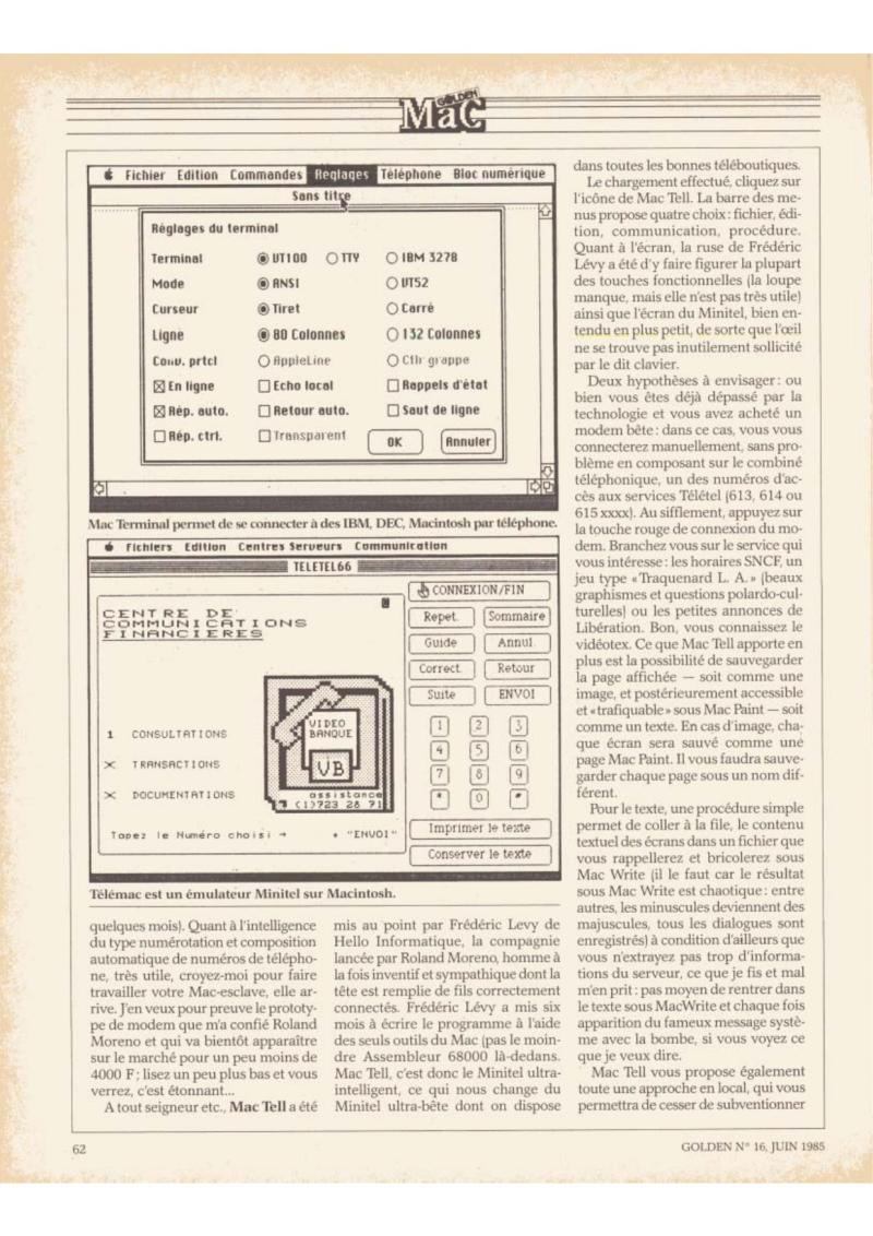 Golden Issue No 16 1985 06 IDG France FR — page 68