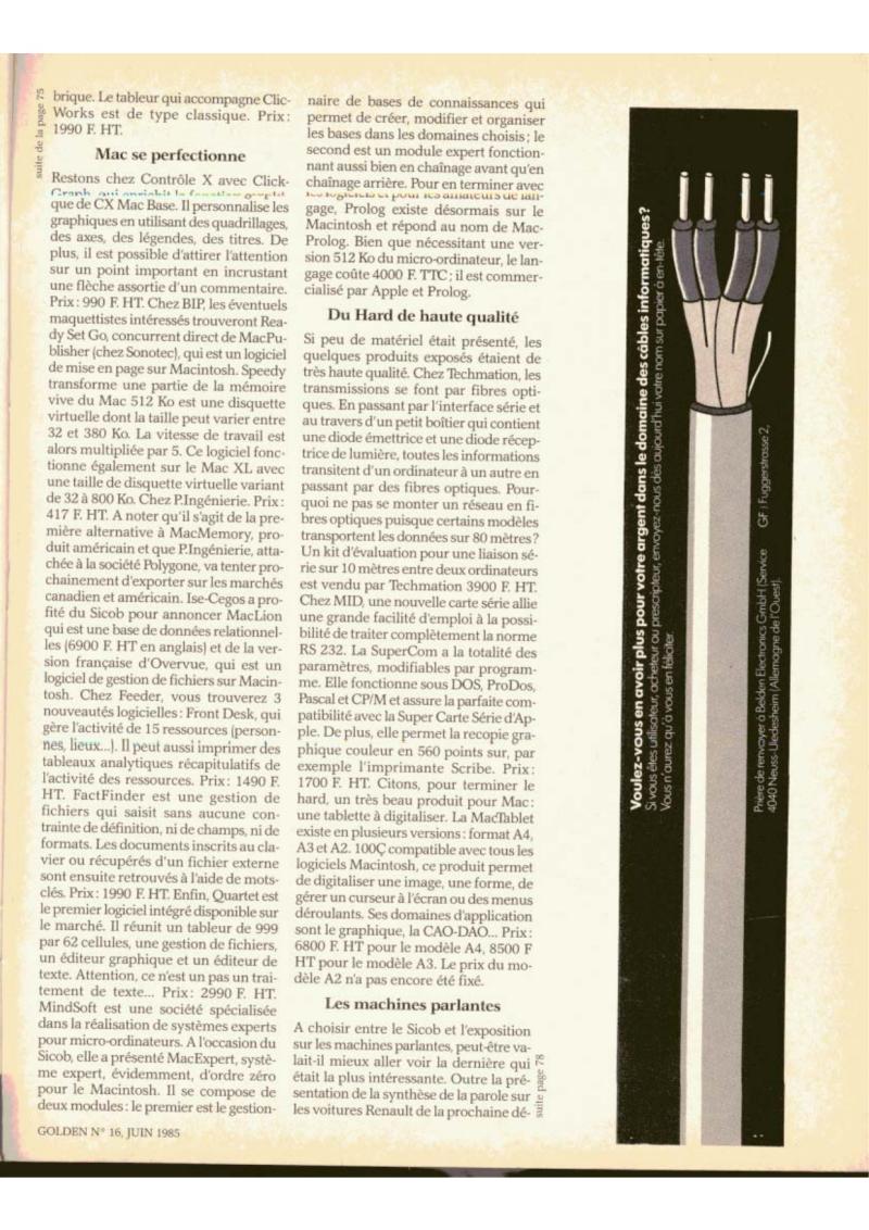 Golden Issue No 16 1985 06 IDG France FR — page 83