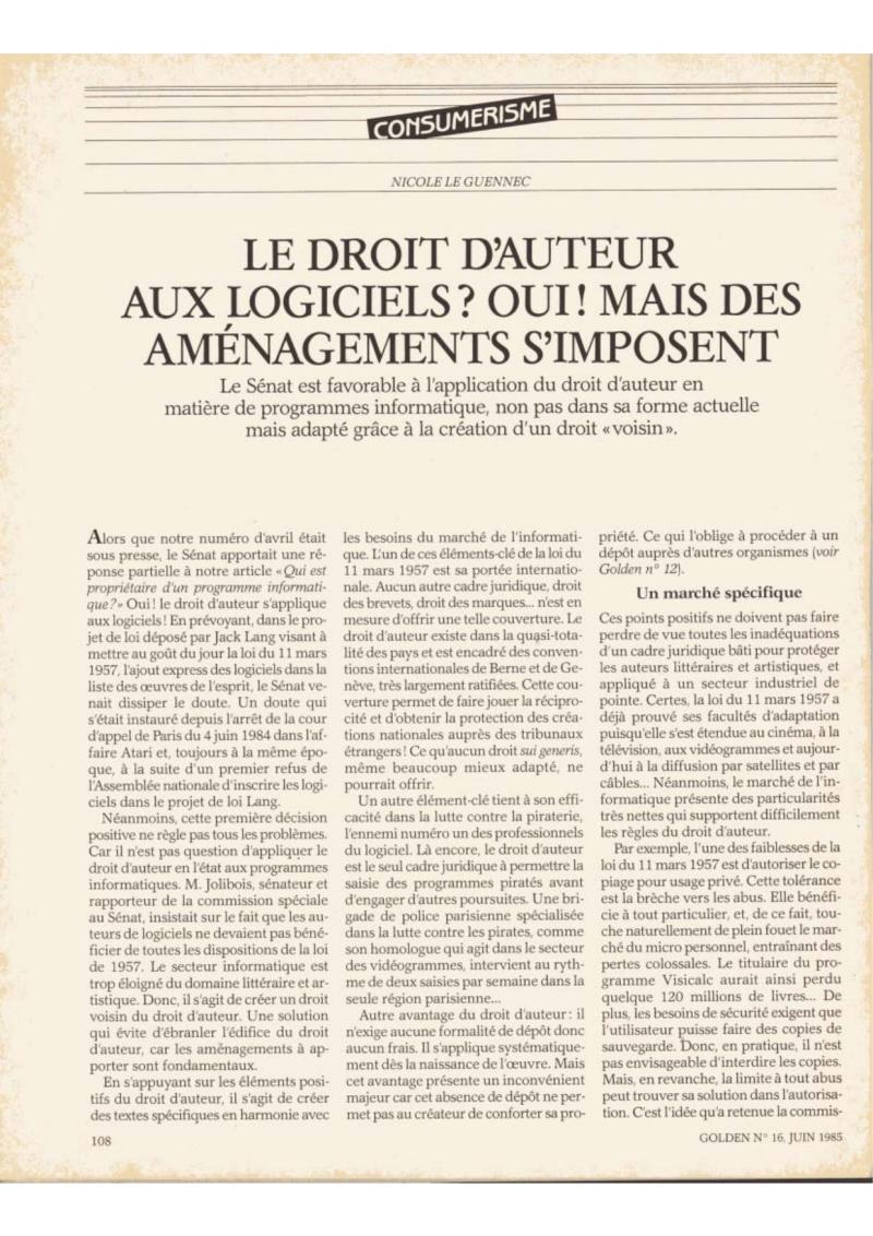 Golden Issue No 16 1985 06 IDG France FR — page 114