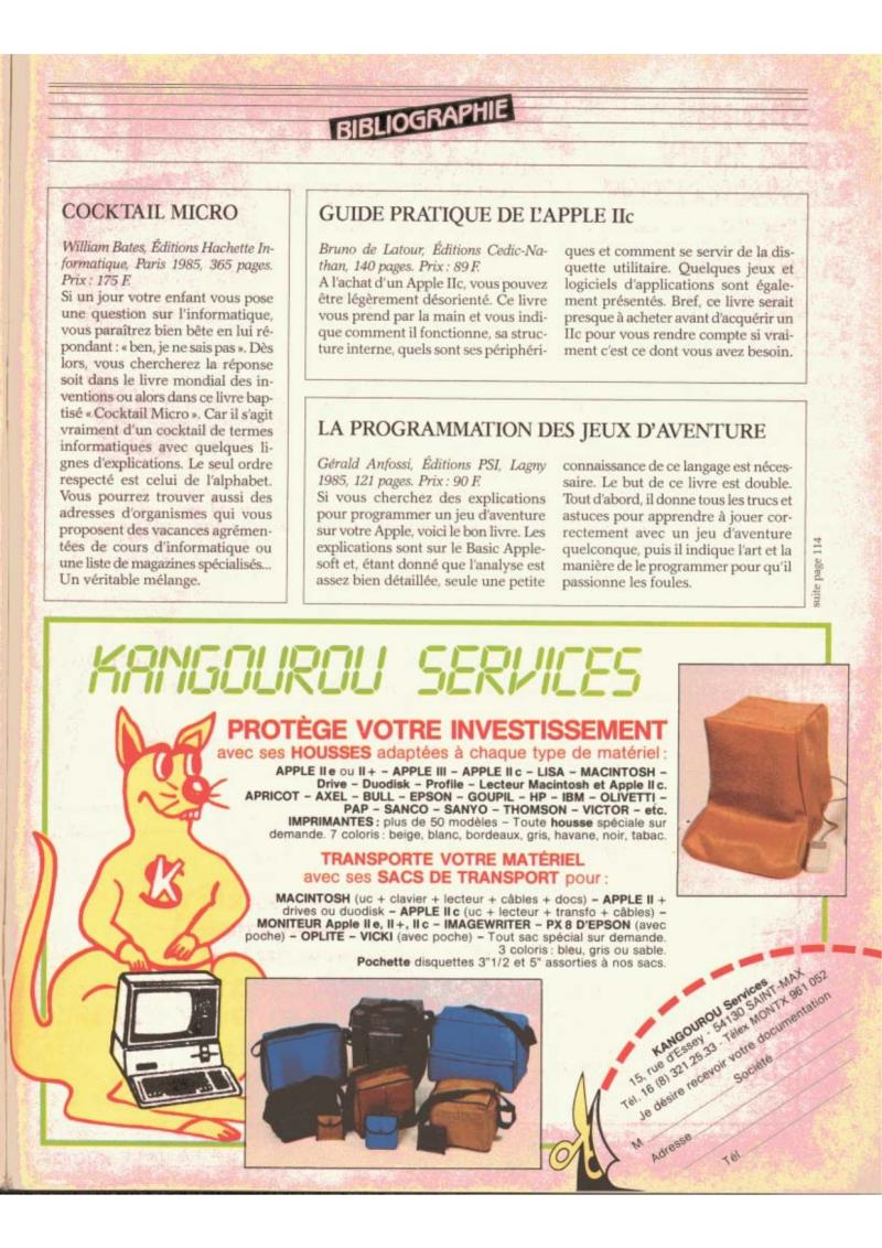 Golden Issue No 16 1985 06 IDG France FR — page 119