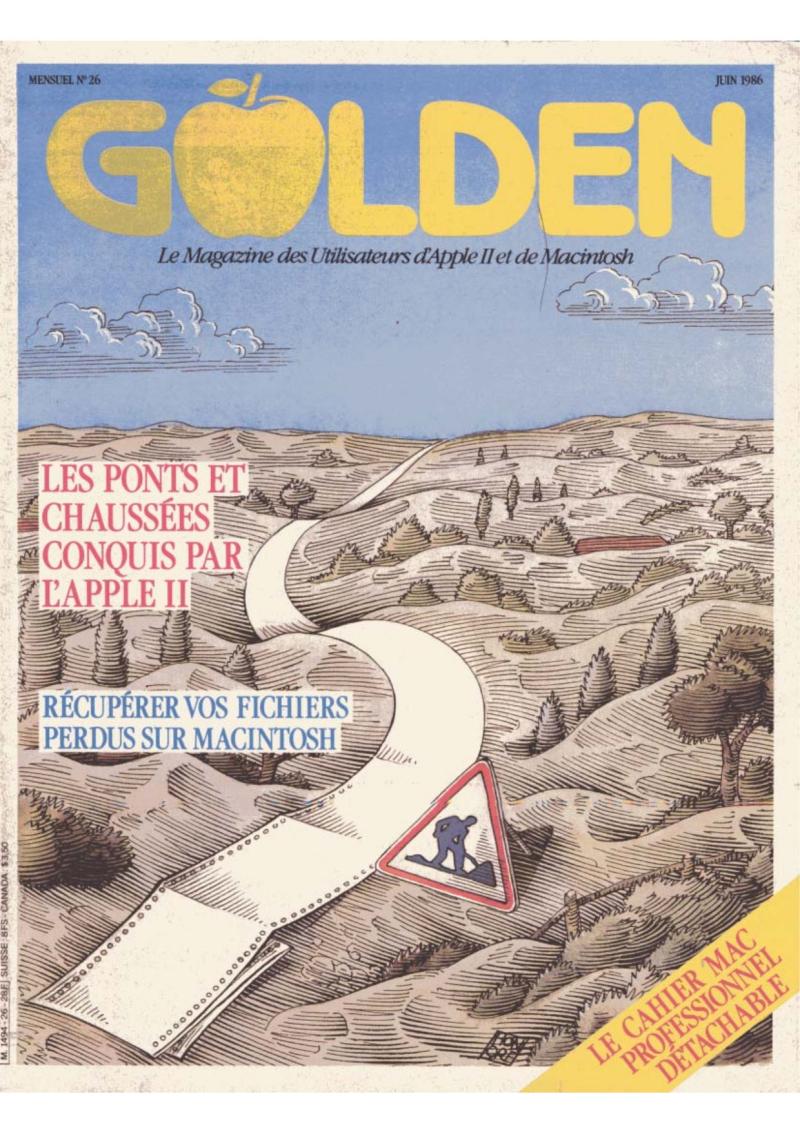 Golden Issue No 26 1986 06 IDG France FR — page 1