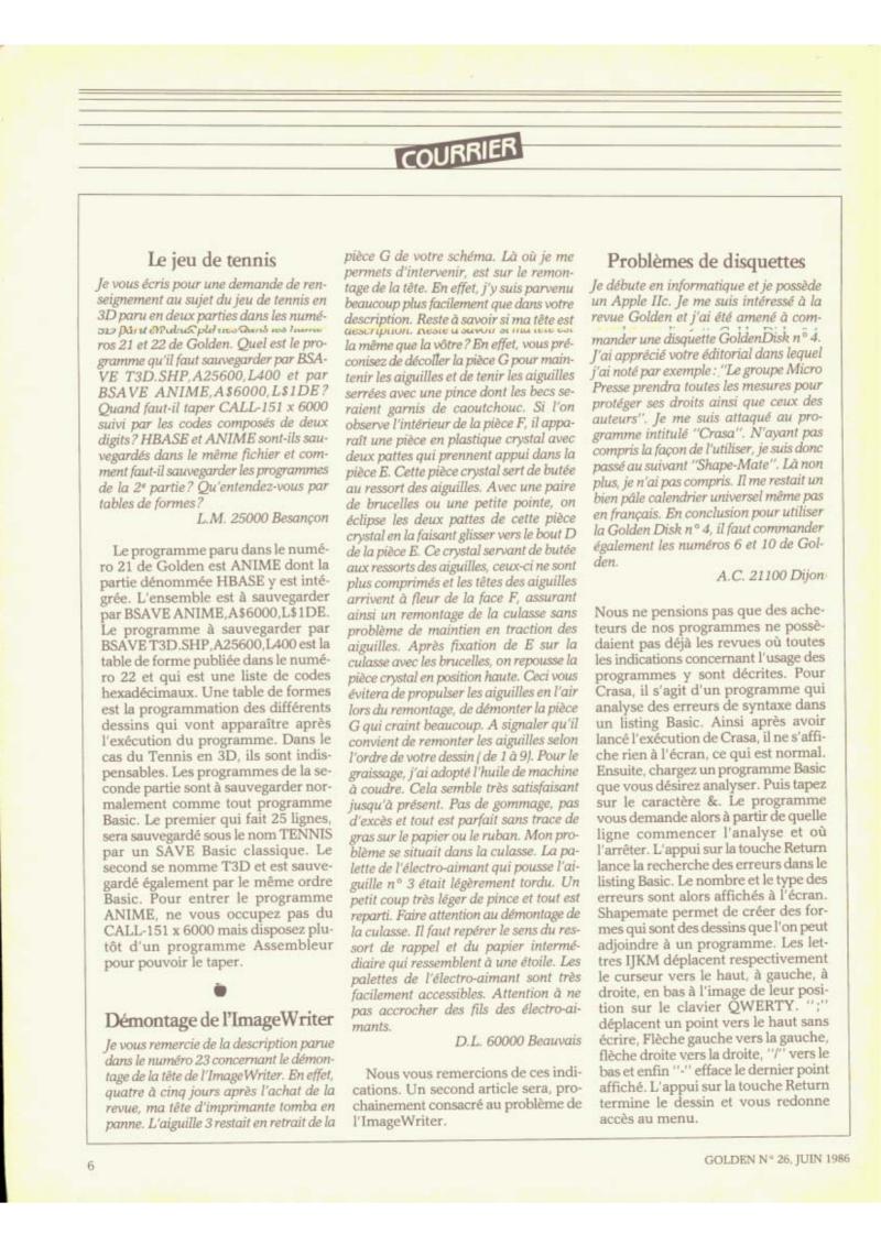 Golden Issue No 26 1986 06 IDG France FR — page 6