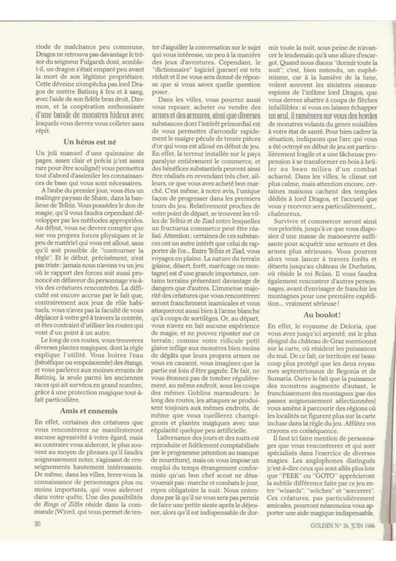 Golden Issue No 26 1986 06 IDG France FR — page 31
