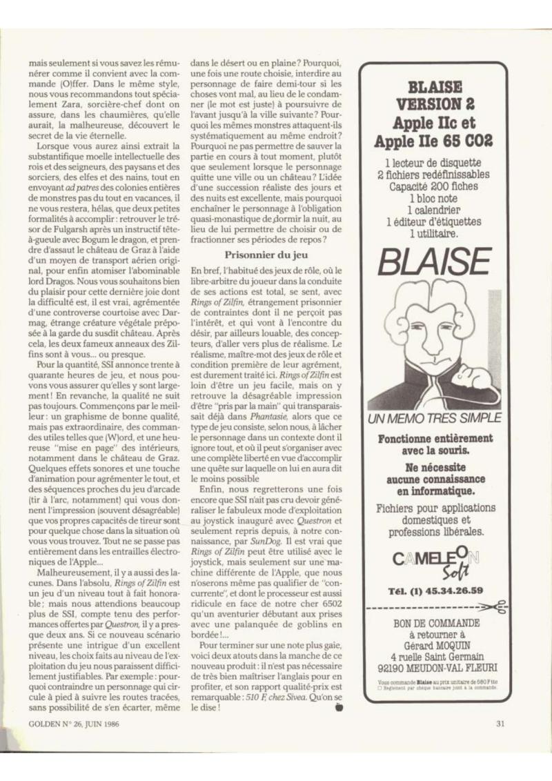 Golden Issue No 26 1986 06 IDG France FR — page 32