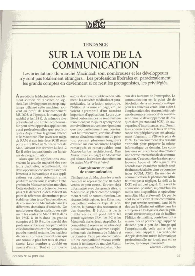 Golden Issue No 26 1986 06 IDG France FR — page 40