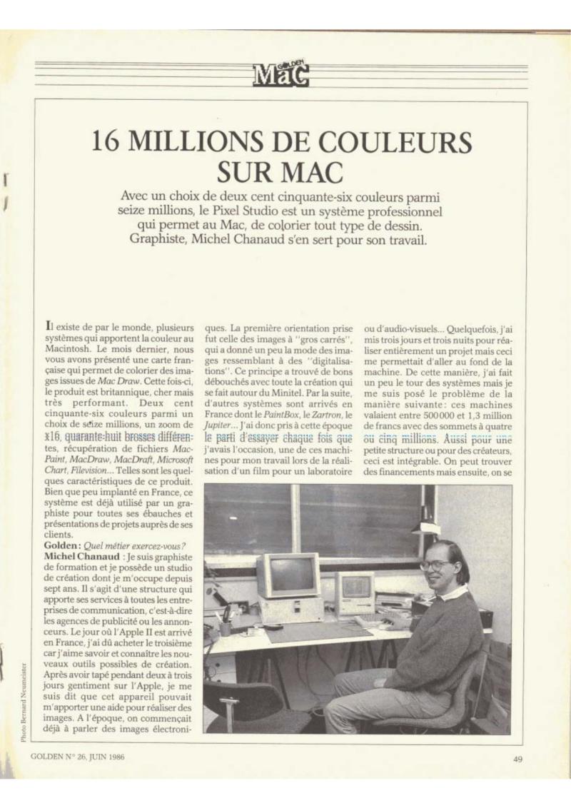 Golden Issue No 26 1986 06 IDG France FR — page 50
