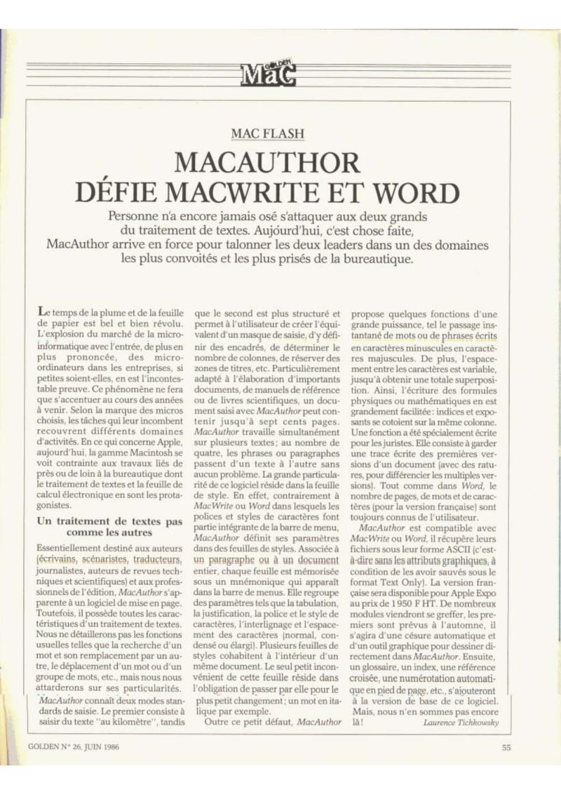 Golden Issue No 26 1986 06 IDG France FR — page 56