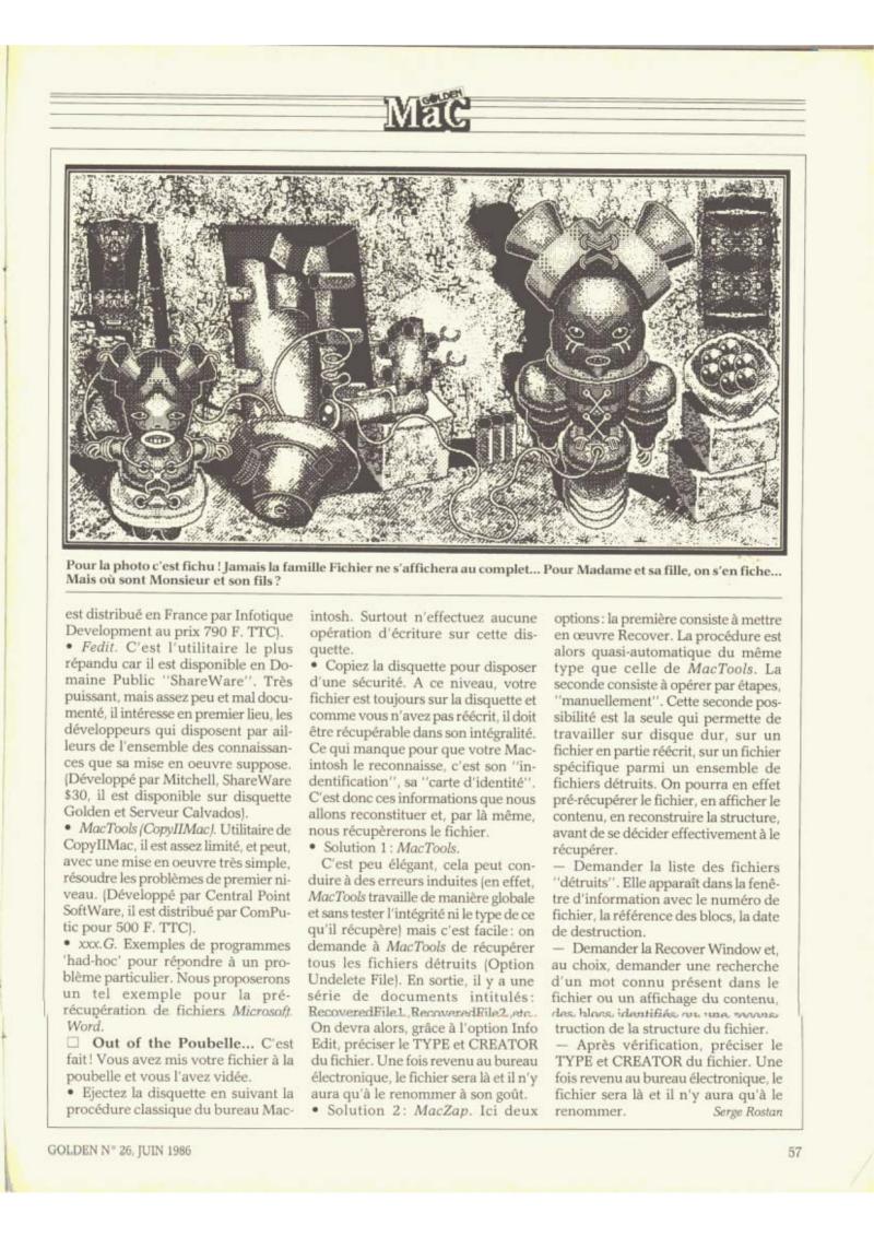 Golden Issue No 26 1986 06 IDG France FR — page 58