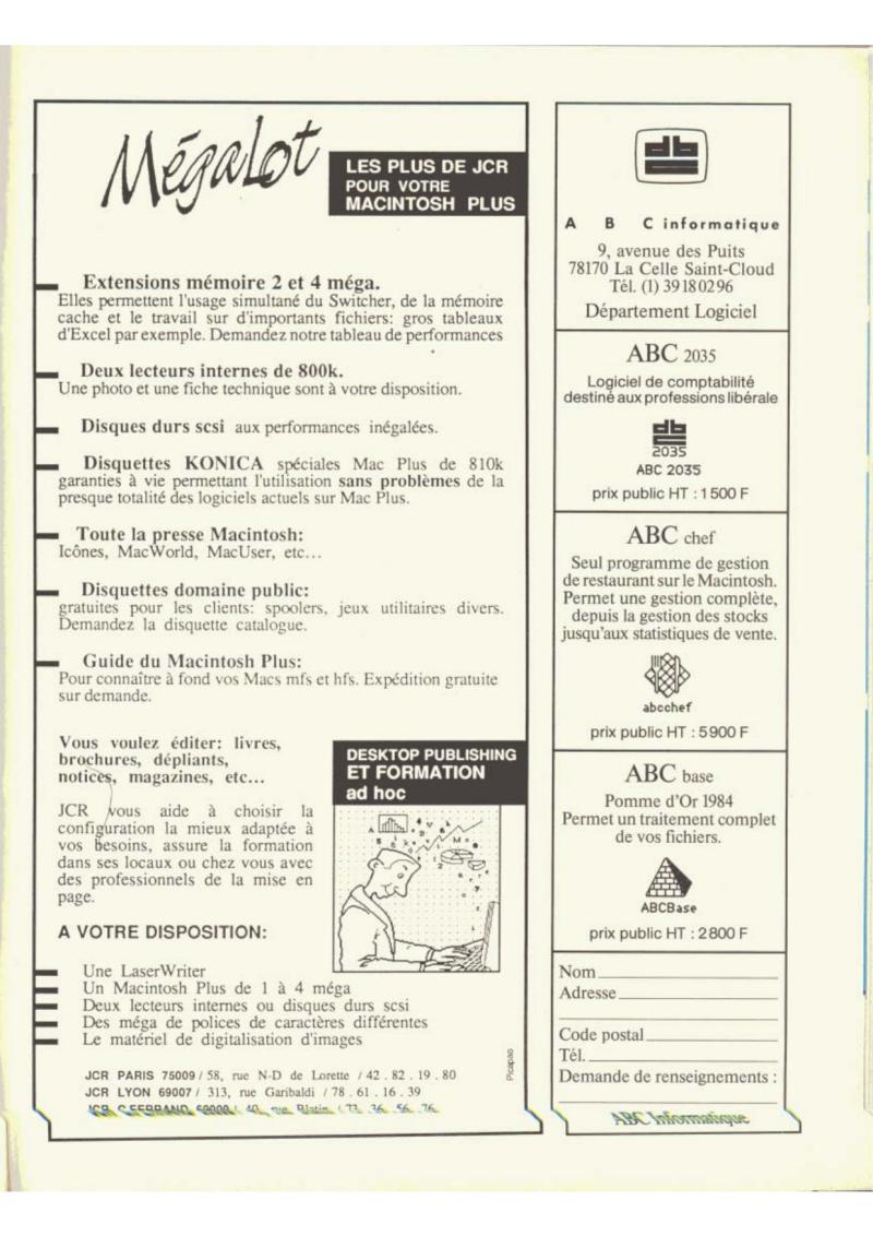 Golden Issue No 26 1986 06 IDG France FR — page 68