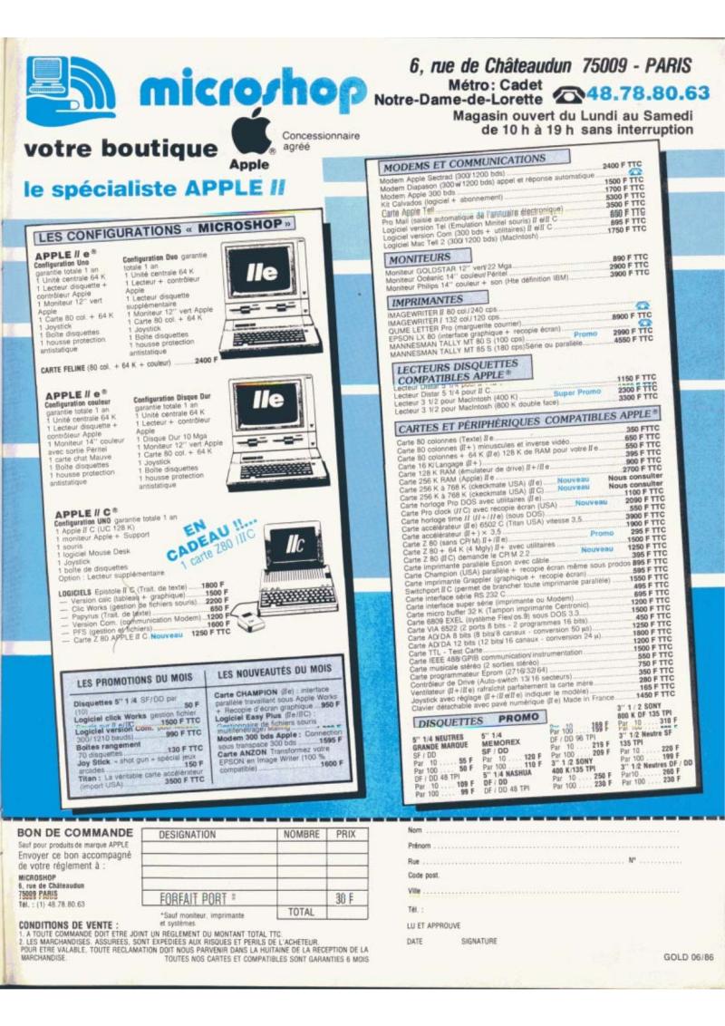 Golden Issue No 26 1986 06 IDG France FR — page 70
