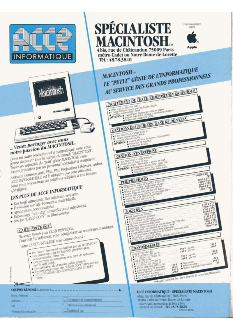 Golden Issue No 26 1986 06 IDG France FR — page 73