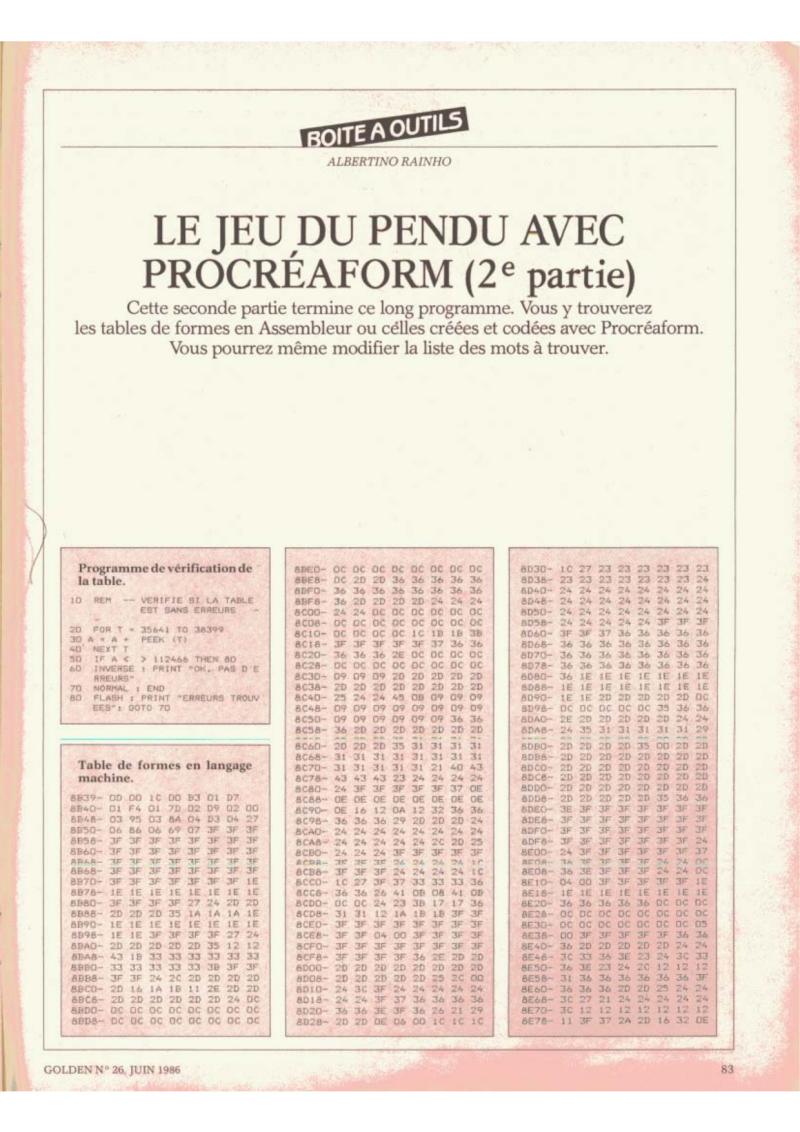 Golden Issue No 26 1986 06 IDG France FR — page 82