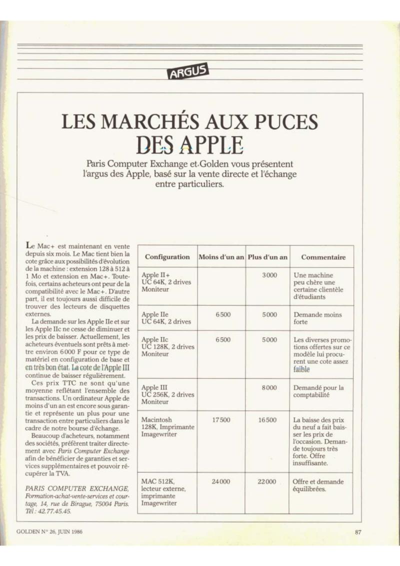 Golden Issue No 26 1986 06 IDG France FR — page 86