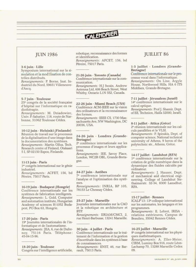 Golden Issue No 26 1986 06 IDG France FR — page 89