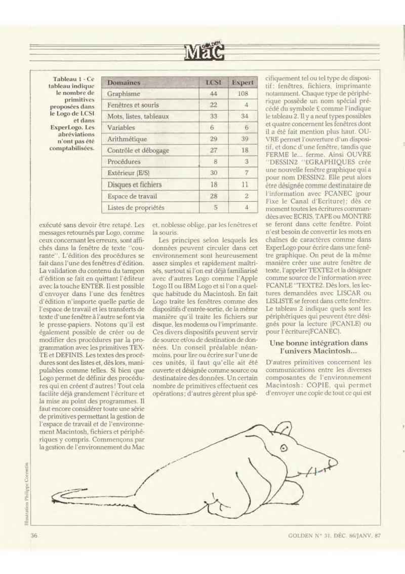 Golden Issue No 31 1986 12 IDG France FR — page 36