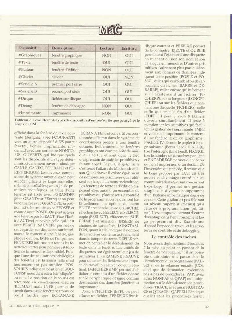 Golden Issue No 31 1986 12 IDG France FR — page 37
