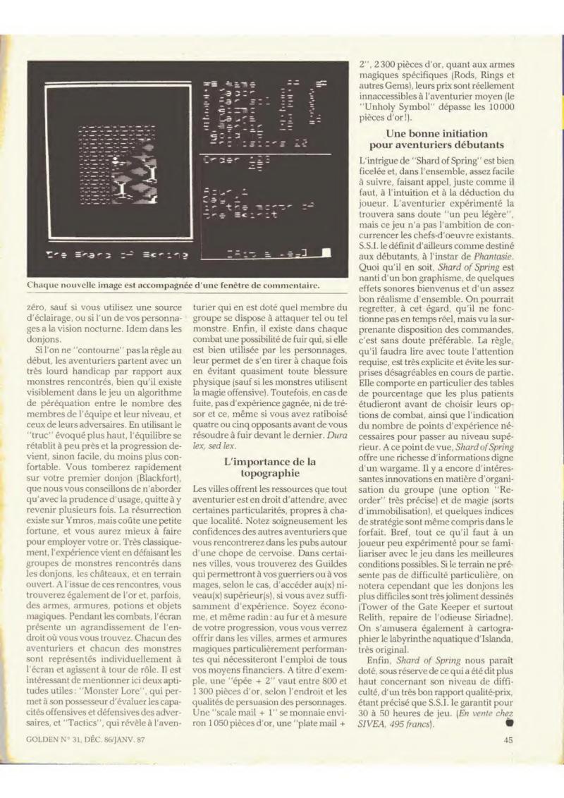 Golden Issue No 31 1986 12 IDG France FR — page 45