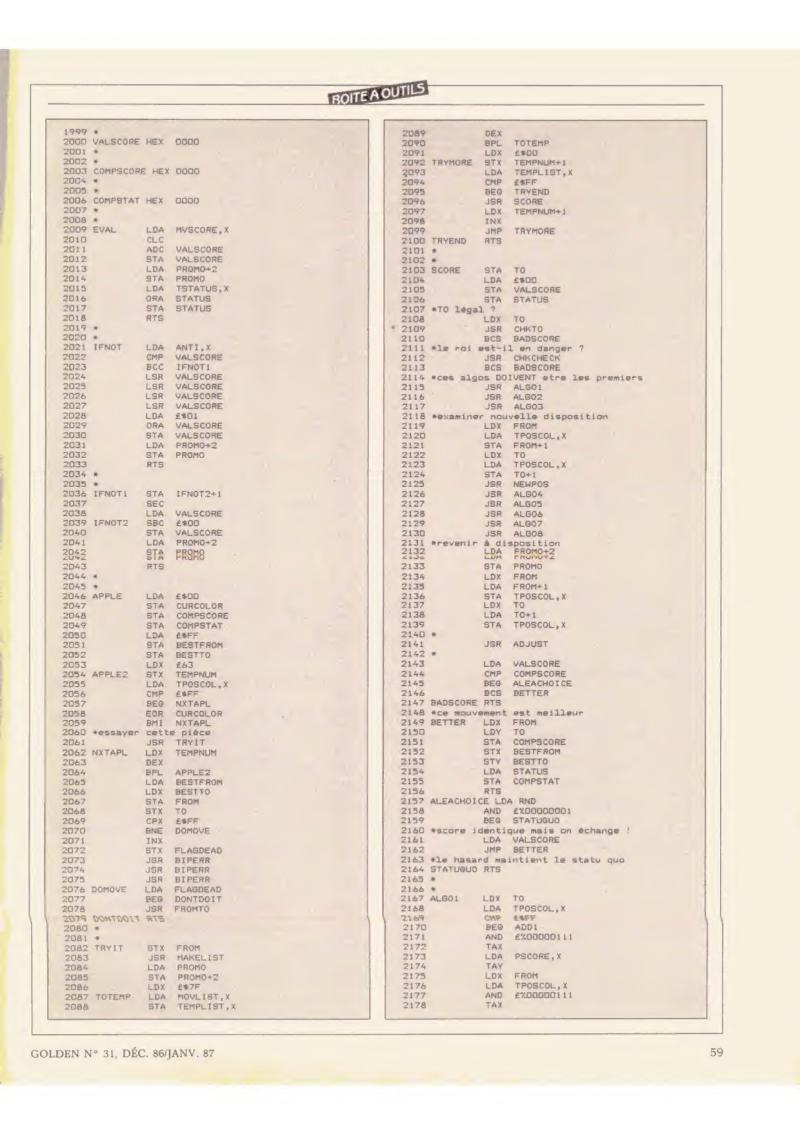 Golden Issue No 31 1986 12 IDG France FR — page 59