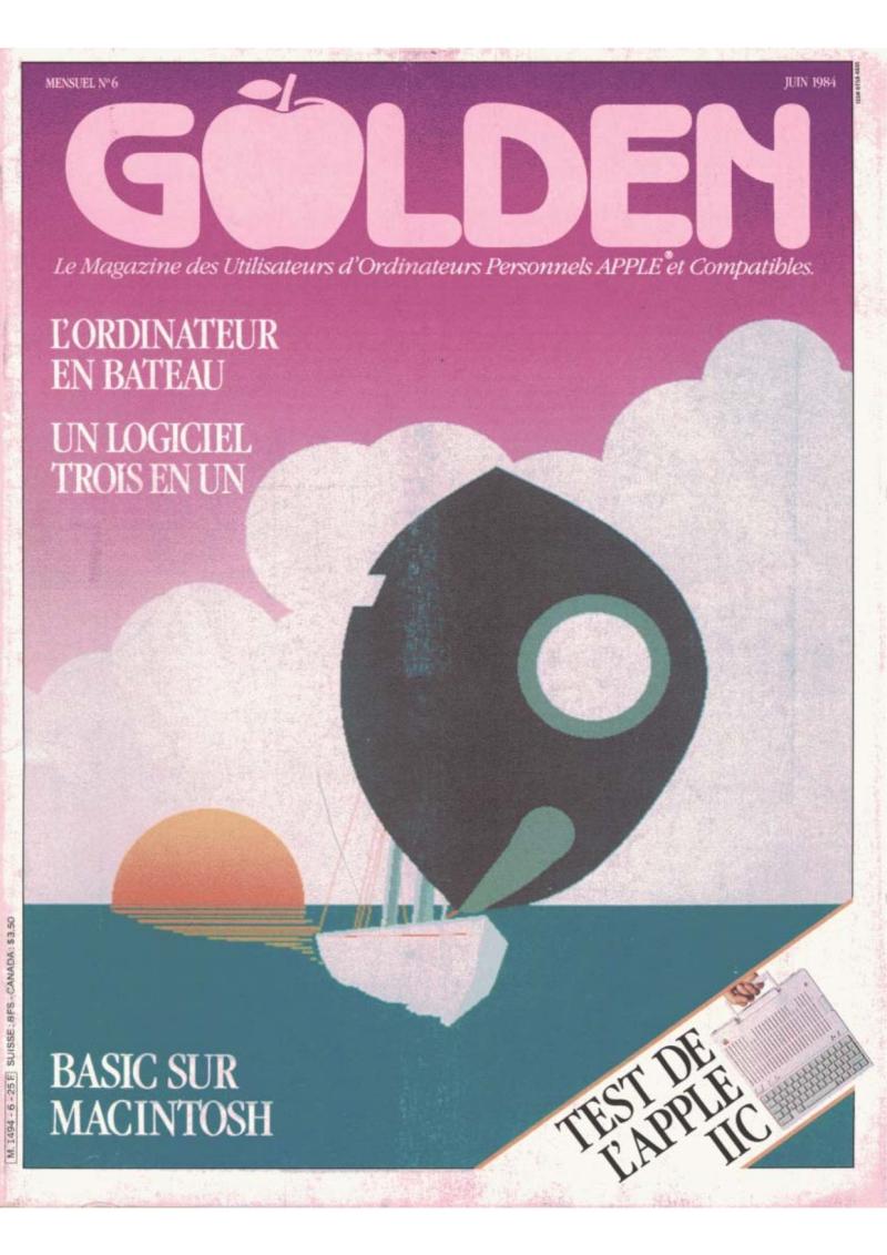 Golden Issue No 6 1984 06 IDG France FR — page 1