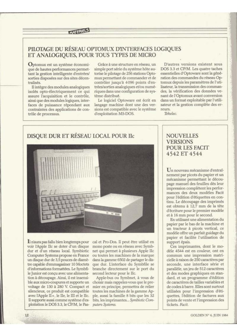 Golden Issue No 6 1984 06 IDG France FR — page 12