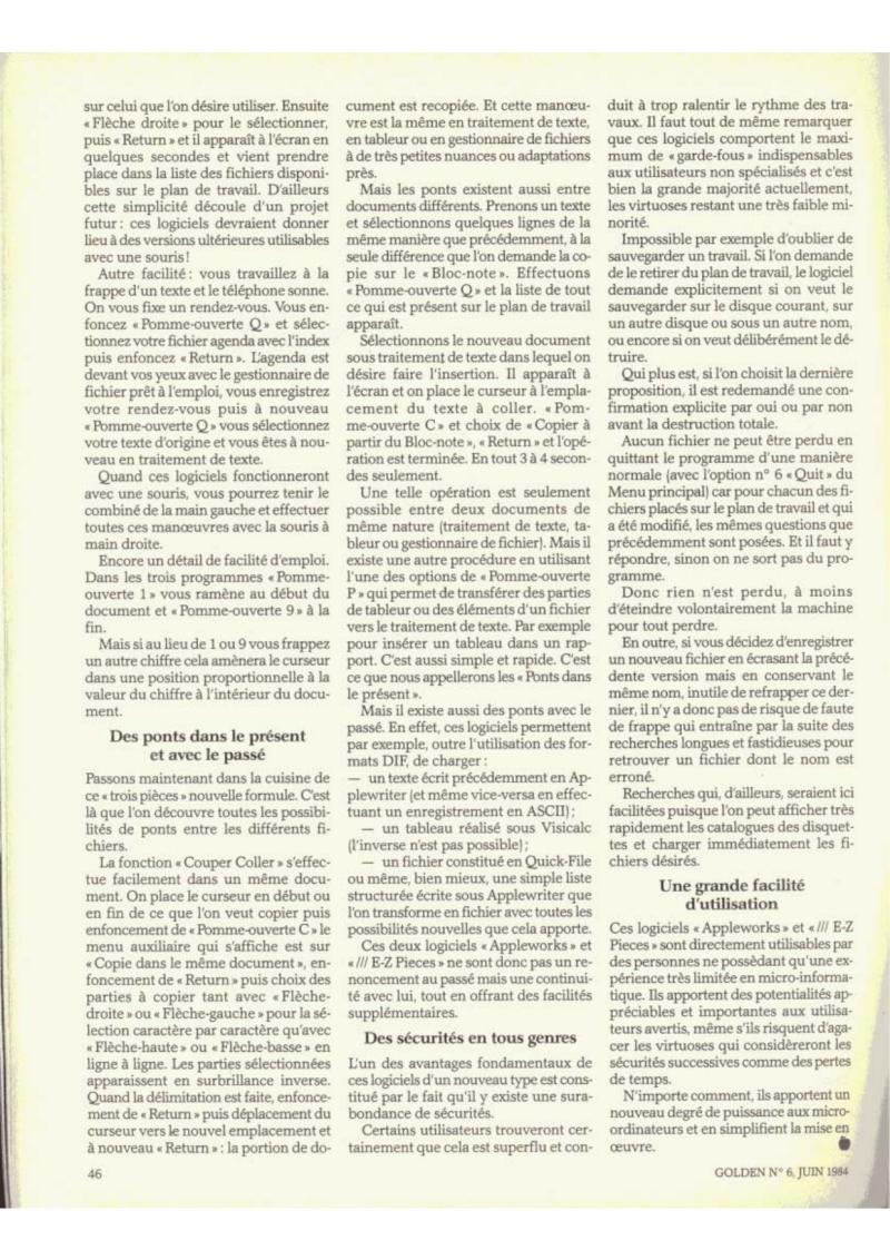 Golden Issue No 6 1984 06 IDG France FR — page 46