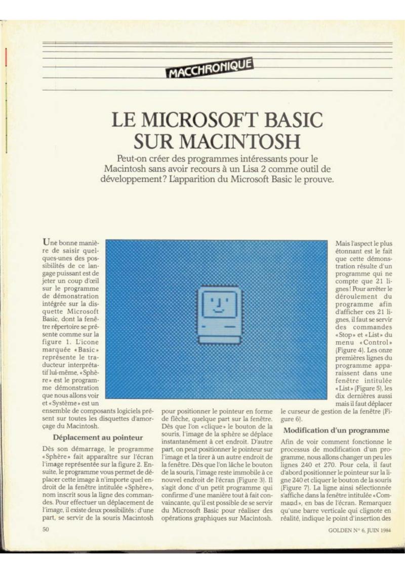 Golden Issue No 6 1984 06 IDG France FR — page 50