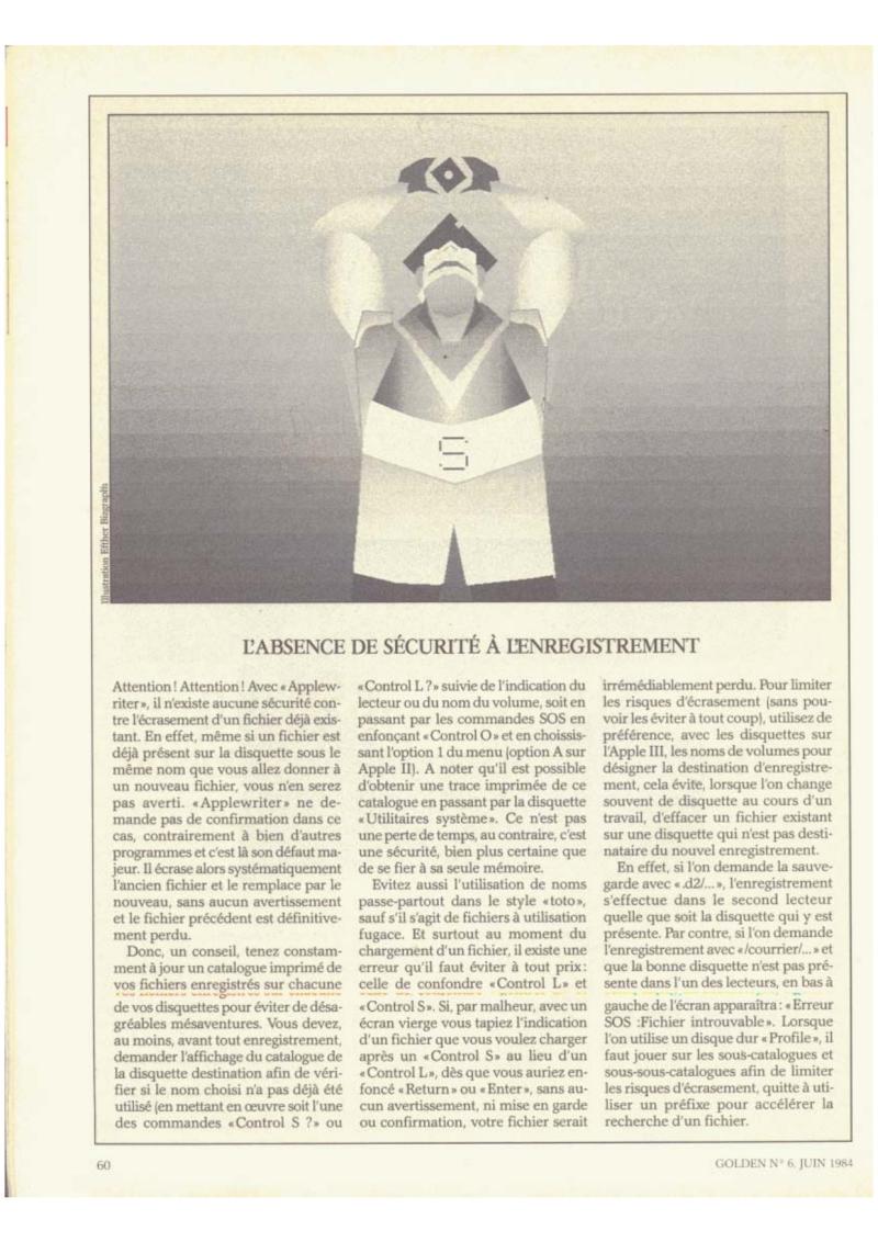 Golden Issue No 6 1984 06 IDG France FR — page 60