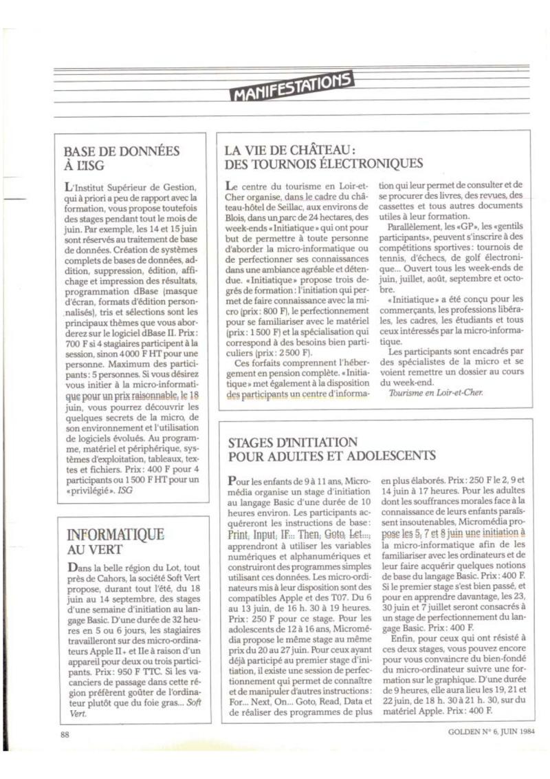 Golden Issue No 6 1984 06 IDG France FR — page 88