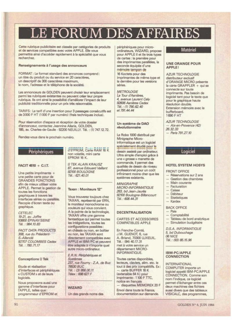 Golden Issue No 6 1984 06 IDG France FR — page 91