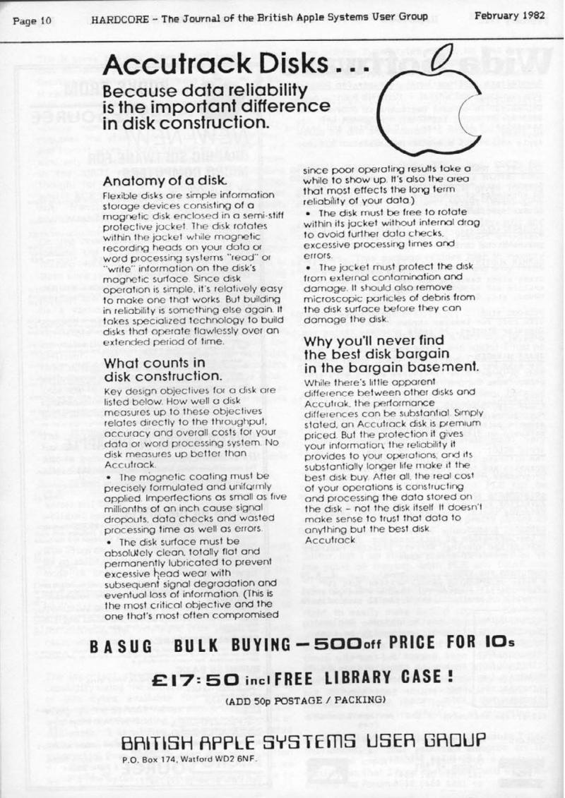 Hardcore Volume 2 No. 1 1982 02 BASUG GB — page 10